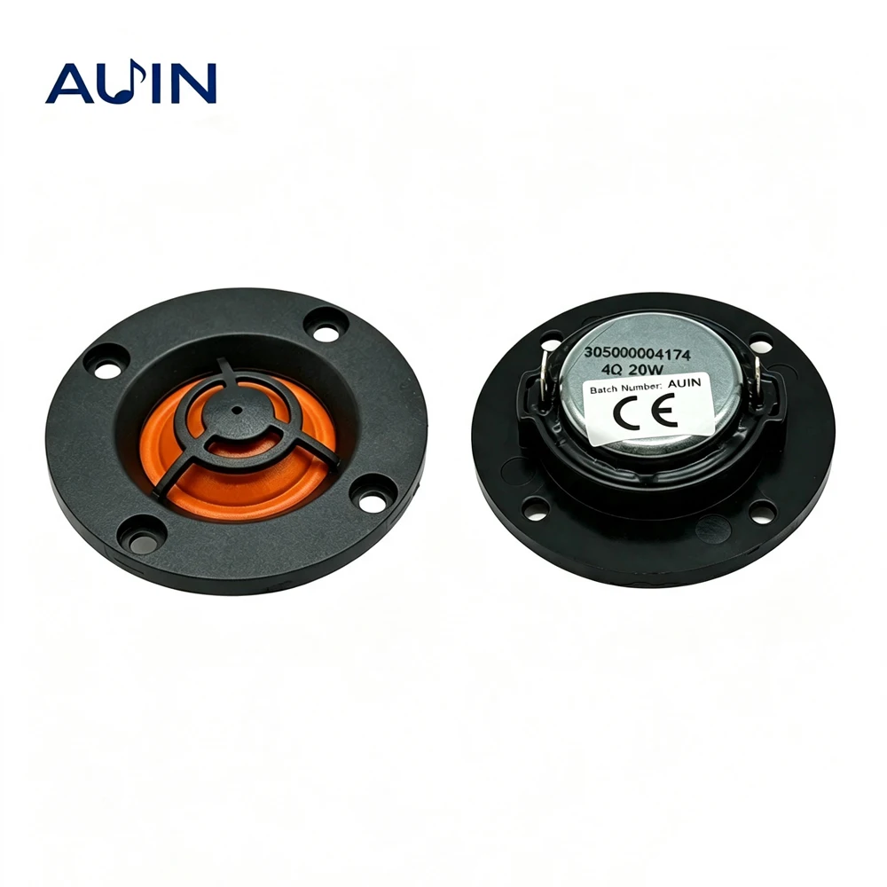 AUIN 2 Pcs 52MM Tweeter 4 Ohms 20W Compression Speaker Driver 2 Inch Audio Hifi Thin Mini Driver DIY Bluetooth Speakers - view 3