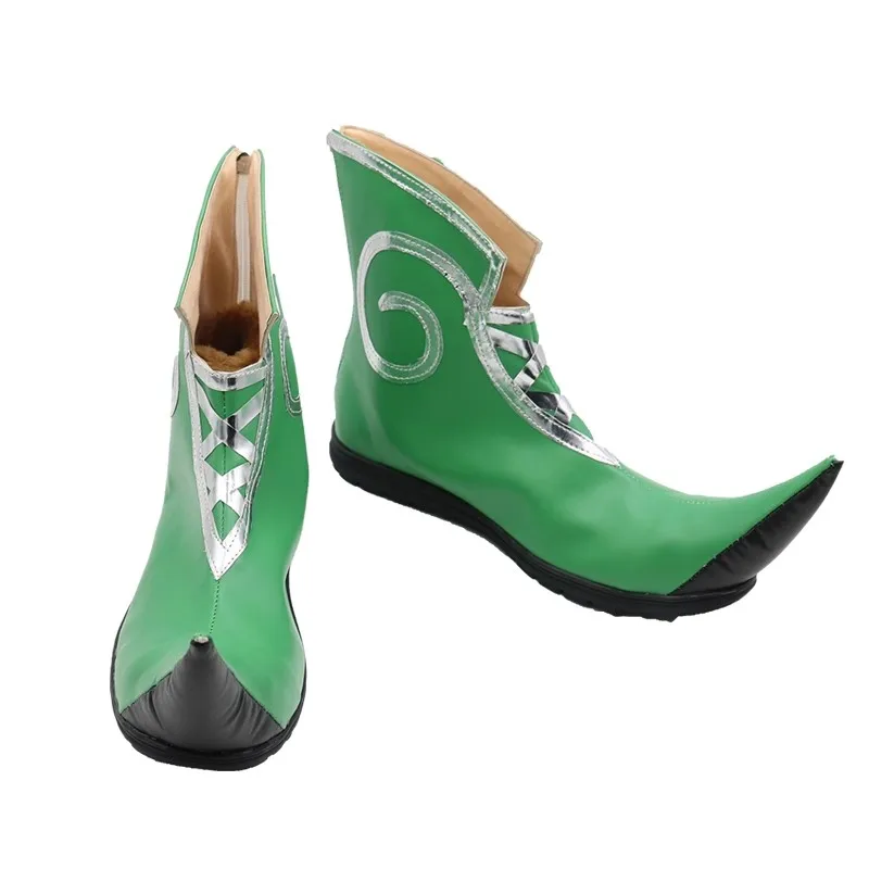 Custom Made Jingle Botas para o Halloween e Carnaval, Cosplay Shoes