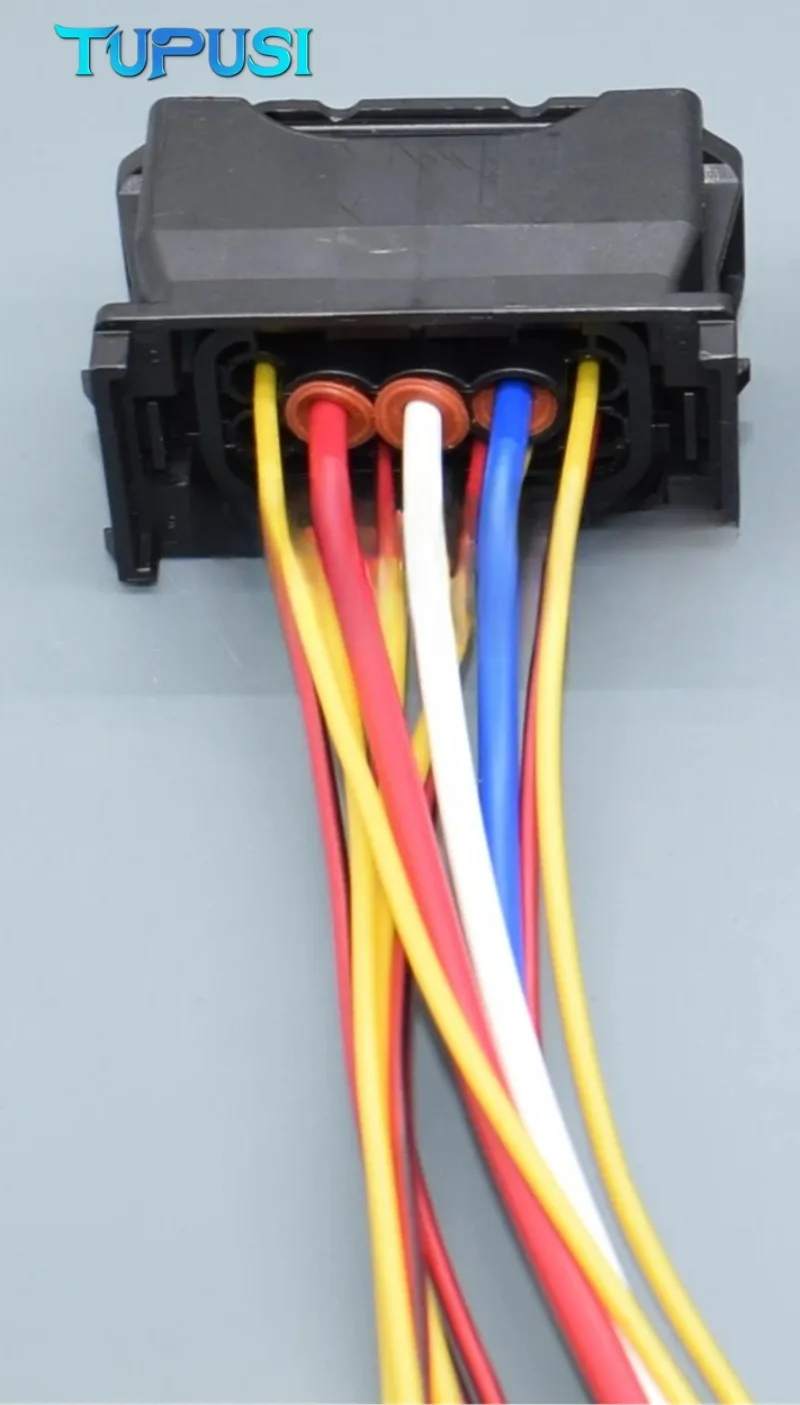 12 دبوس LED العلوي التوصيل الأسلاك موصل التوصيل ضفيرة ل X1 X3 X5 F15 F01 F02 E63 E64 E90 61132359991 1-1452335-1 1-1452334-1 #3