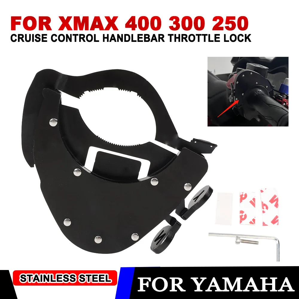 

For YAMAHA XMAX 400 300 250 125 Motorcycle Accessories Cruise Control Handlebar Throttle Lock Assist XMAX300 XMAX250 XMAX125