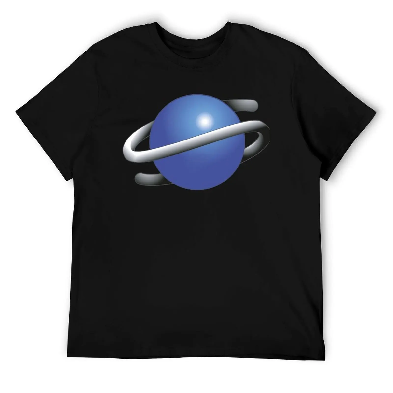 

Sega Saturn Logo T-Shirt t shirts for man graphic tees cotton tshirt 100% T-Shirt