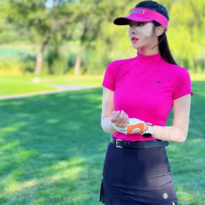 

Women's Performance Golf Polo, Slim-Fit Short Sleeve Shirt with Moisture-Wicking Fabric, Premium Sportswear