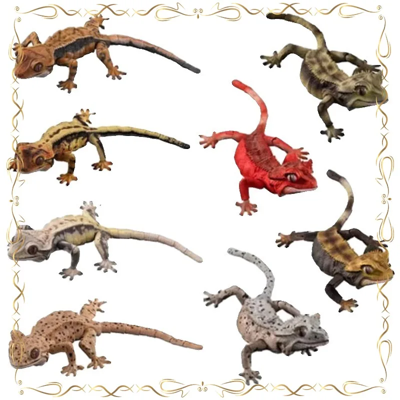 

Geckos Gashapon Climbing Pets Collection Ornament Keepsake Action Figure Model Toys