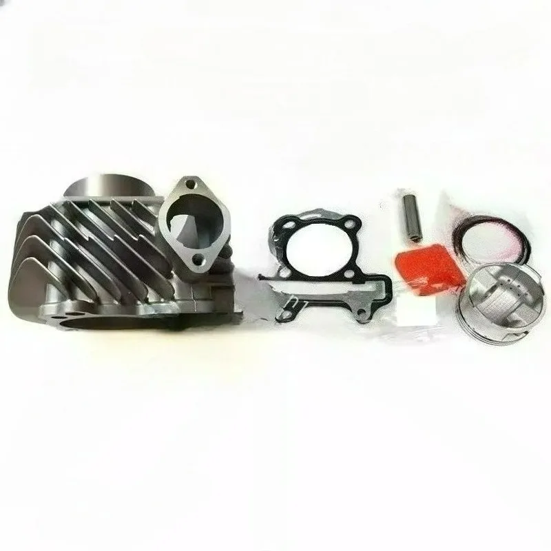 Farmer Car Engine Liner Cylinder Liner Piston Ring GY6-200CC 63MM Cylinder Boring, A Set of Cylinder Liners