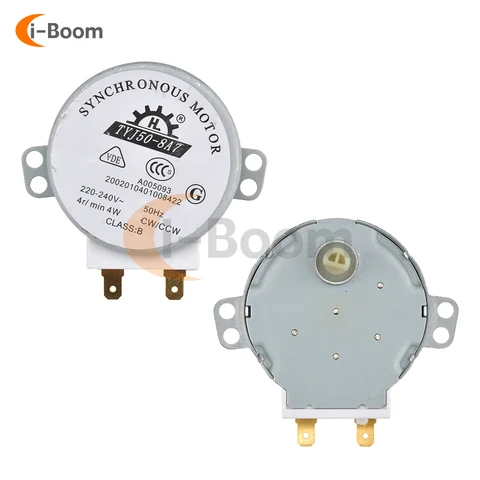 TYJ50-8A7 AC 220V 브러시리스 모터 무 지향성 동기 모터 유리 트레이 전자 레인지 턴테이블 용 CW/CCW 모터