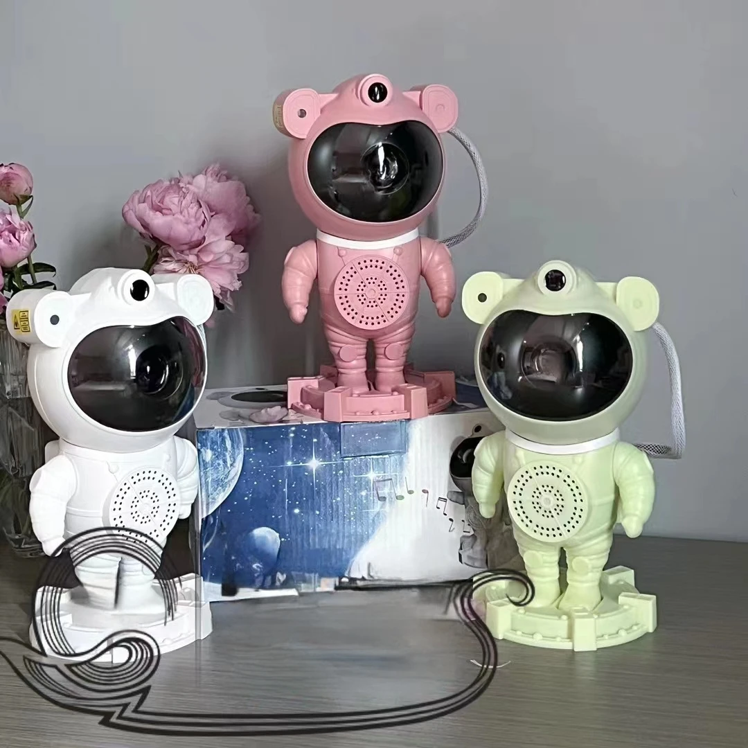 Bluetooth astronaut starlight projector astronaut starlight atmosphere lamp creative gift table lamp night light