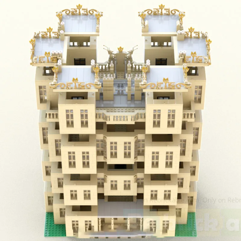 Cidade rua vista moc blocos de construção arquitetura modelo hardwick tecnologia blocos de construção diy brinquedos festival presente conjunto montagem