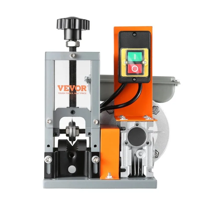 Automatyczna maszyna do zdejmowania izolacji z przewodów 180 W, obieraczka do kabli z widoczną skalą głębokości zdejmowania izolacji