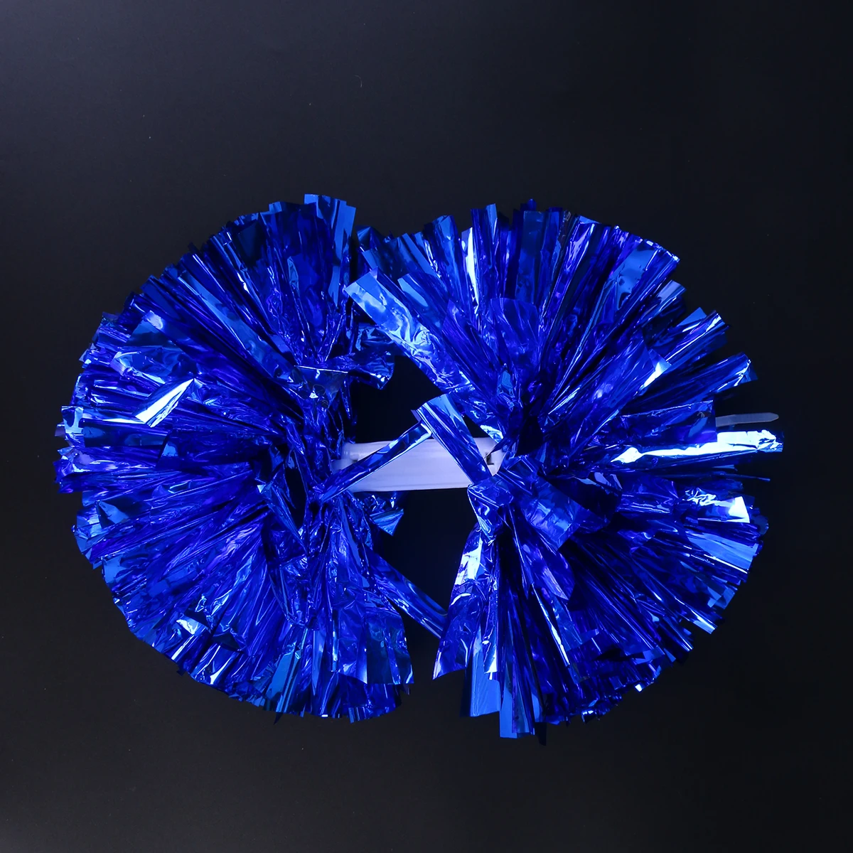 

Цветочный мяч для черлидинга, мини-серебряные помпоны, 1 пара, пластиковые танцевальные, спортивные, вечерние, блестящие, мягкие