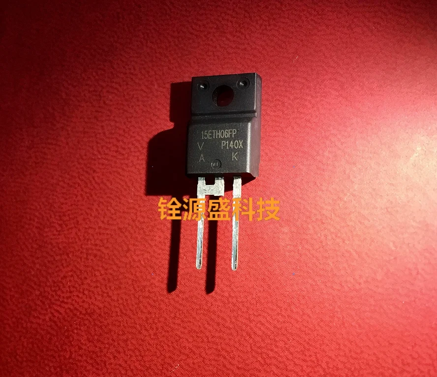 10pcs   New Imported 100% Original VS-15ETH06FPPBF 15ETH06FPPBF 15ETH06FP TO-220F Fast Recovery Diode 15A 600V