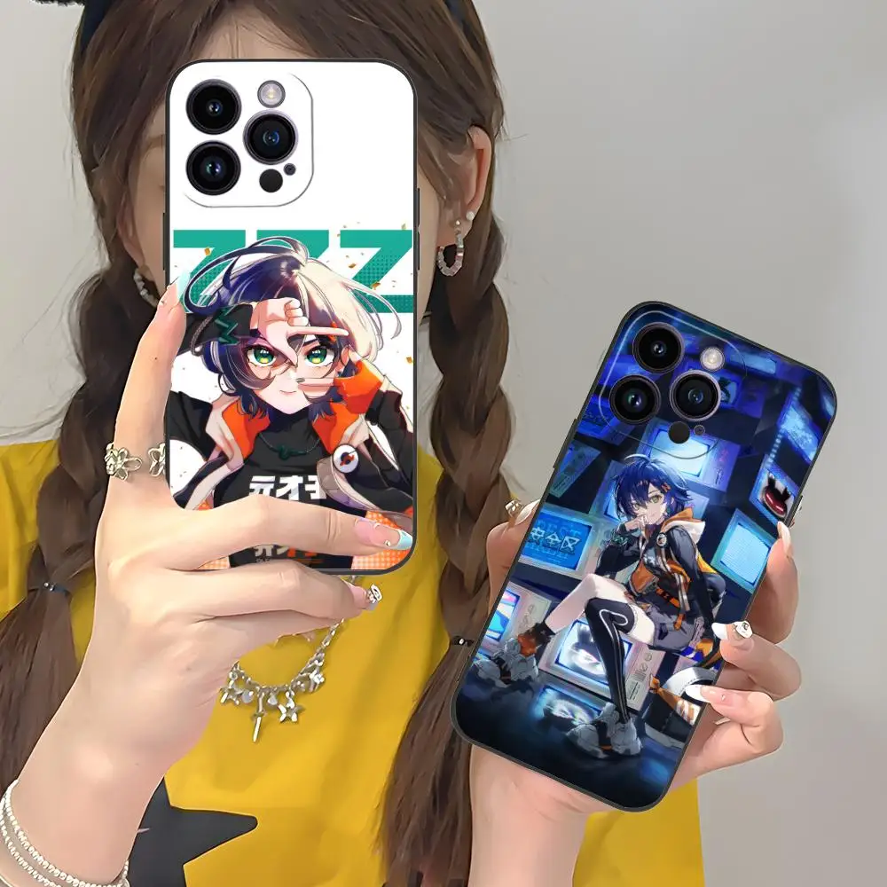 

ZZZ Belle Phone Case for iPhone 17 16 15 14 13 12 11 X XR XS 8 7 Air Pro Max Plus Mini Soft TPU Shockproof Cover
