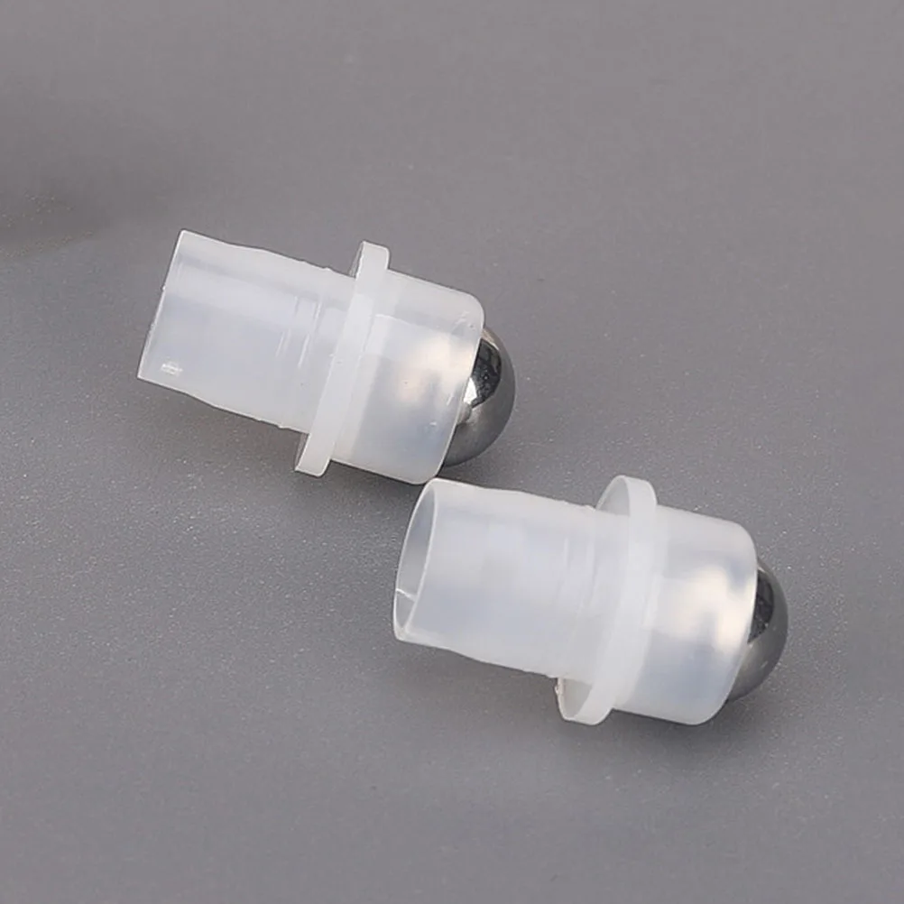 30pcs Roller Ball Bottle Replacement 16 Teeth Stainless Steel Metal Balls For Essential Oils Portable Perfume Travel Oil Roll On