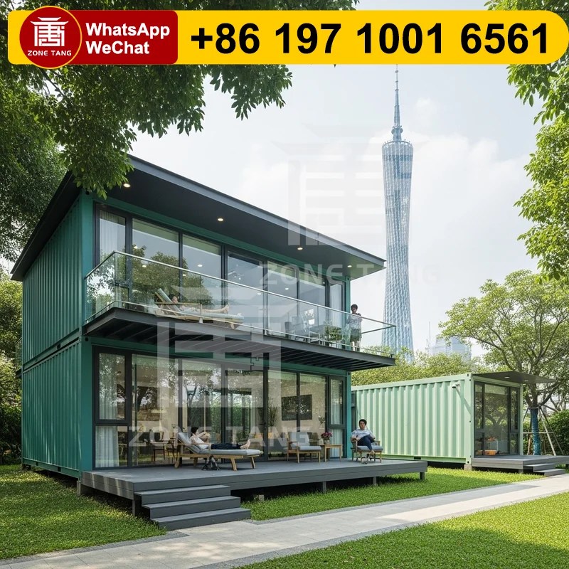 

Modern Shipping Container Home Budget Friendly Pre Fabricated Homes Bungalow Home Flat Pack Home Vacation Retreat Garden House