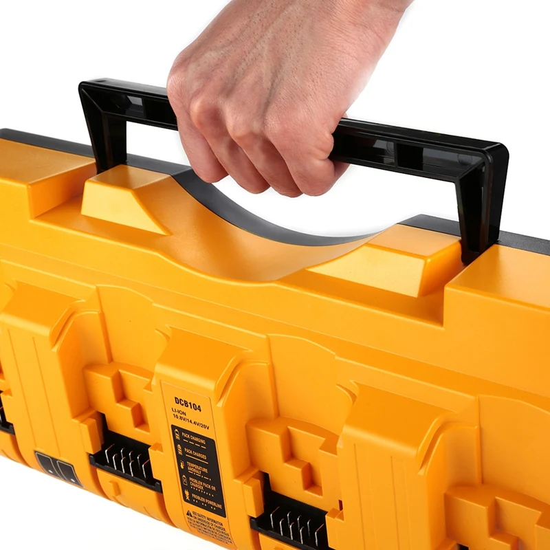 Imagem -04 - Substituição para o Carregador de Bateria Dewalt 12v 20v Max Batterydcb124 Dcb126 Dcb200 Dcb205 Dcb206 Dcb104