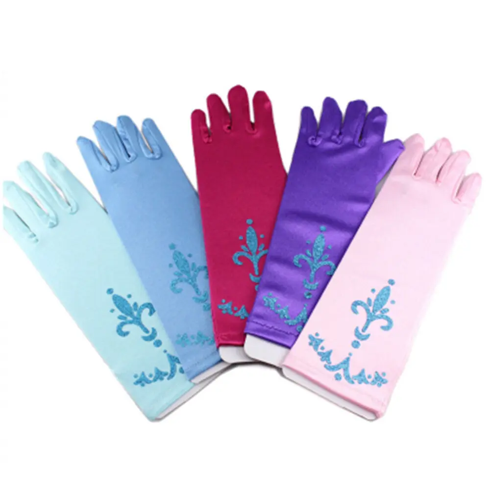 Детские перчатки с принтом Диснея, перчатки «Холодное сердце», королева, Эльза, принцесса Анна, перчатки «Холодное сердце»