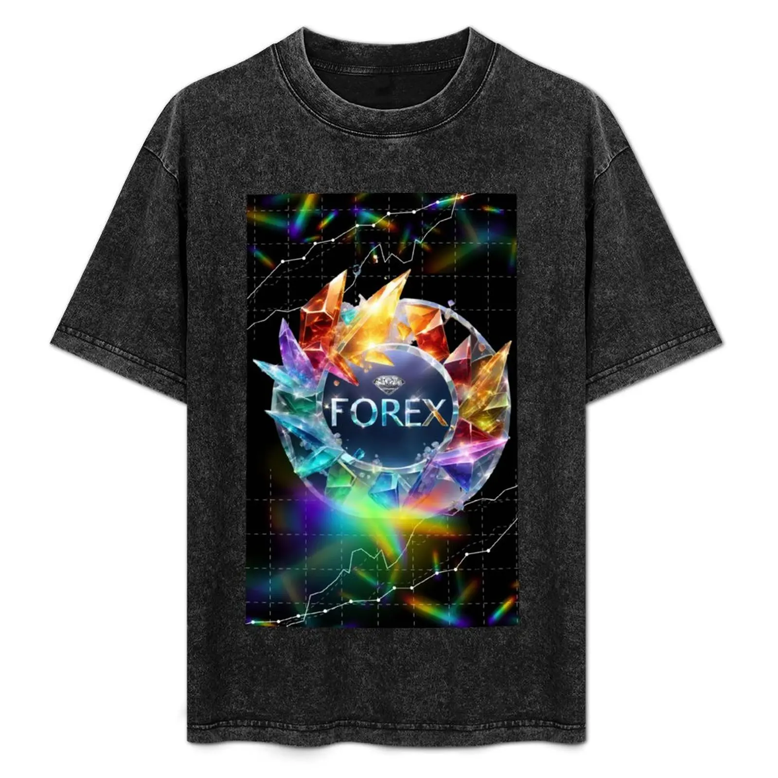 

Colourful Glass-Forex Fusion T-Shirt Quick Dry Fishing T-Shirt