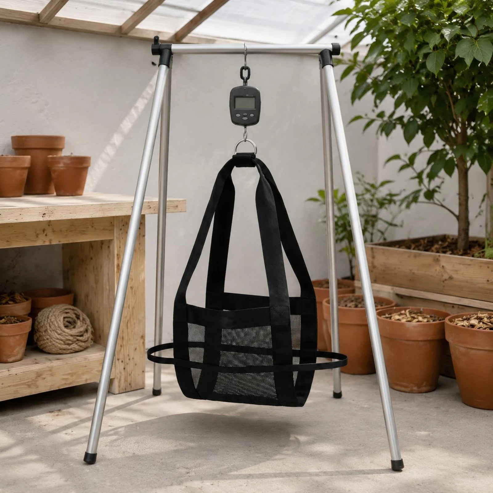Hanging Livestock Weighing Sling Strapping Straps Livestock Weighing Sling Farm Gear Rectangular Body Support Non-Slip
