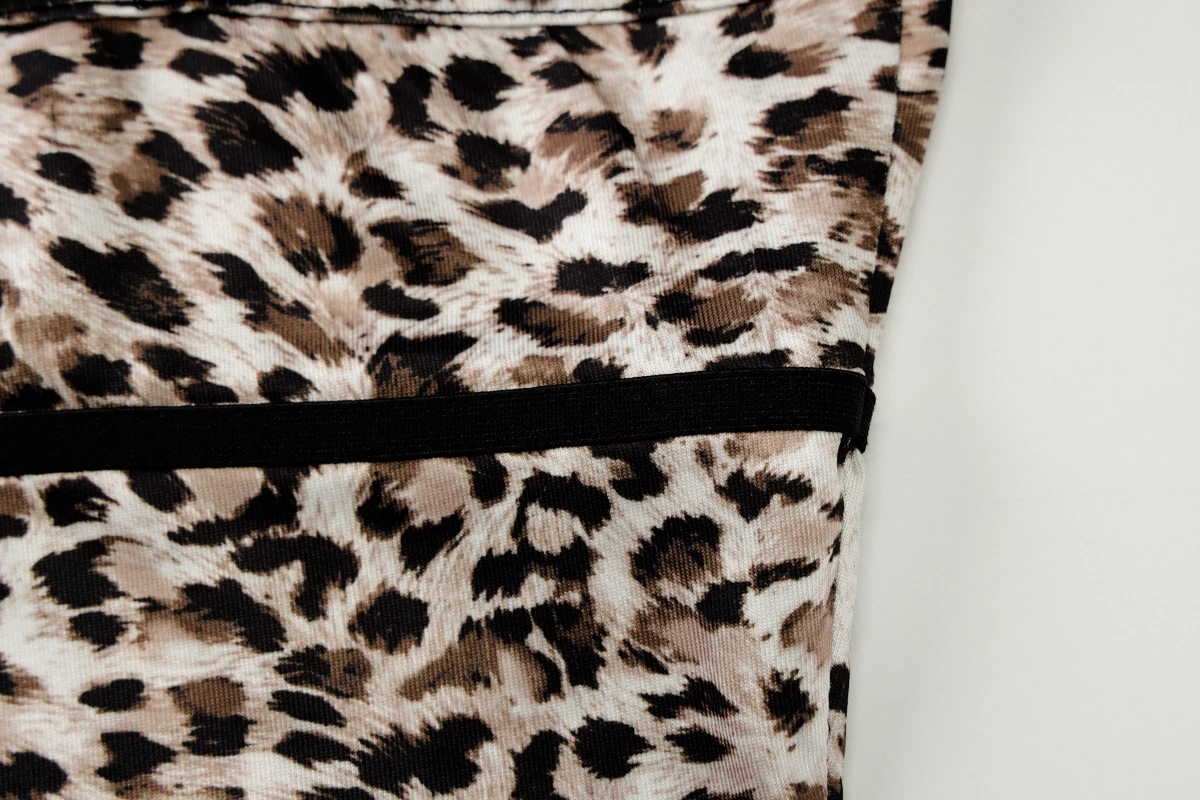 Hugcitar Leopardenmuster V-Ausschnitt Sexy Slips Krawatte Schleife Rückenfrei Crop Camis Top Sommer Damenmode Y2K Outfits Strand Urlaub Club – Detail 8