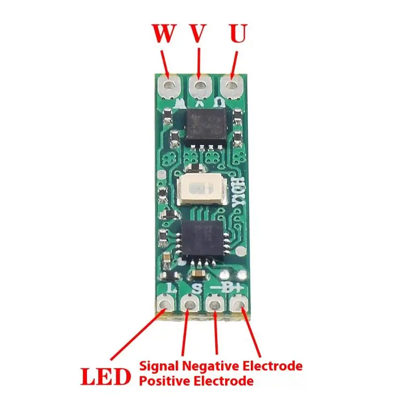 

2 цвета мини BLDC плата драйвера бесщеточного двигателя 2S-3S DC 3,7 В-7,4 В 8A электрический регулятор привода для двигателя 1104 1106 1306 1407 1503