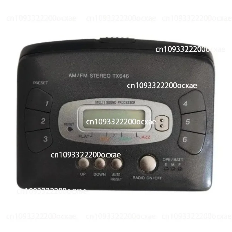 Tape Recorder Walkman TX646 High-end Bread Machine Cassette Player Nostalgic