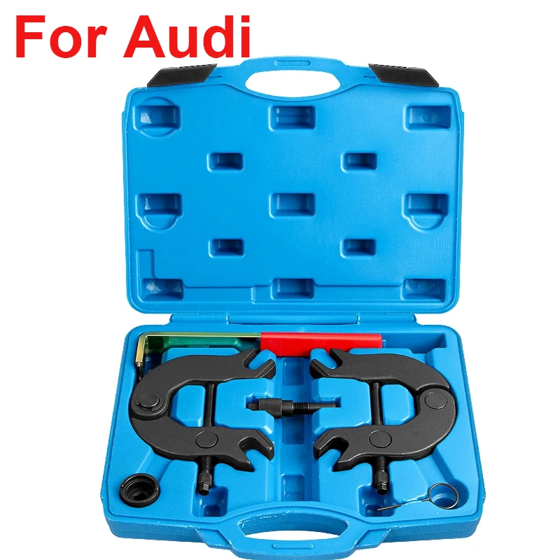 

Набор инструментов для блокировки кулачка распределительного вала двигателя, автомобильные ручные инструменты для Audi 3.0T A4 A6