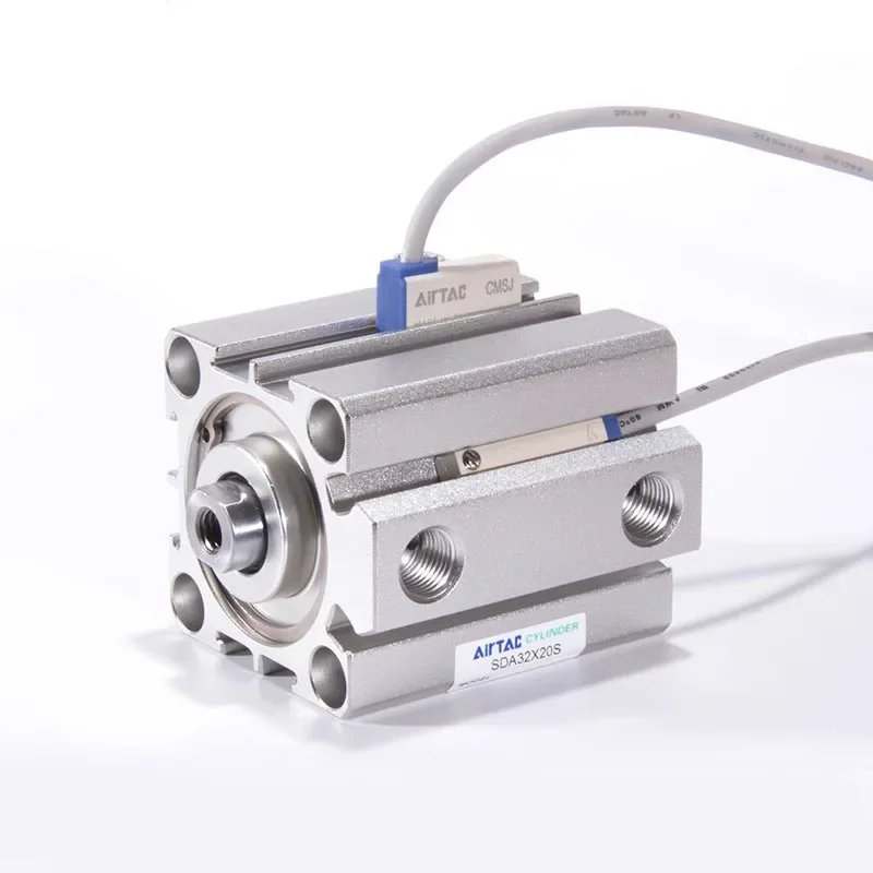 

Оригинальный пневматический компактный цилиндр двойного действия AIRTAC SDA80 5 10 15 20 25 30 35 40 45 50 60 70 75 80 90 100 мм