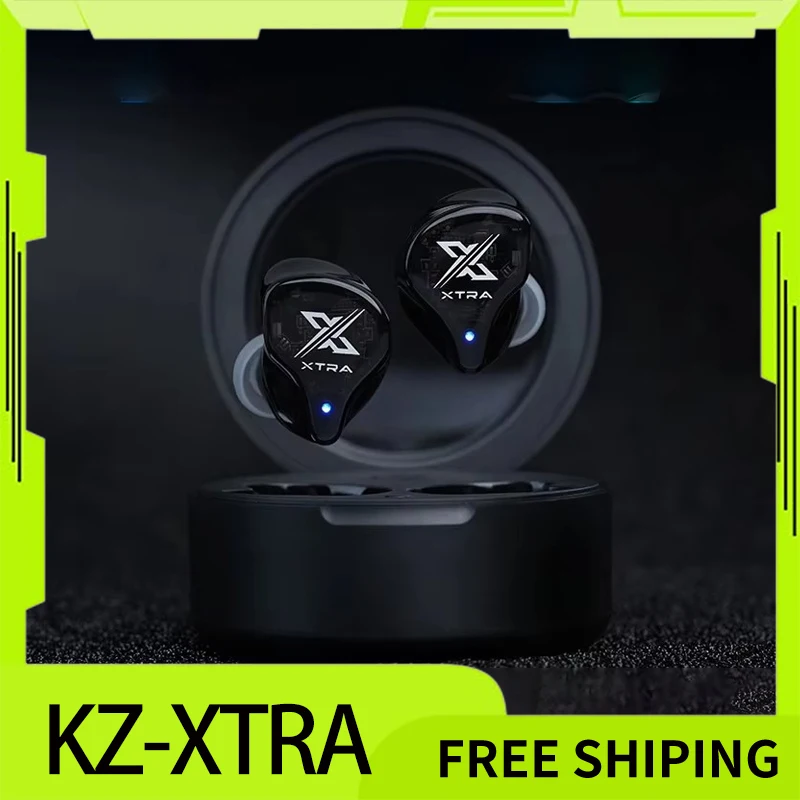 Kz Kz-Xtra Earphone Bluetooth Long Endurance Noise Reduction Hifi Qcc3091 Chip Moving Coil Outdoor Accessories For Office Gifts