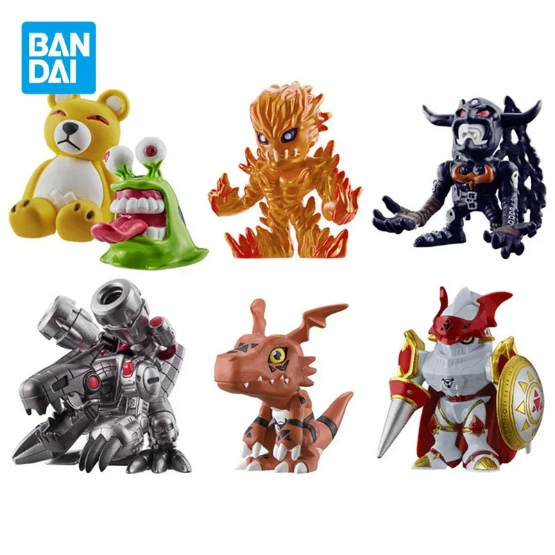 

Bandai Original Digimon Anime Figure Dukemon Devidramon NEW COLLECTION VOL.2 Shokugan Action Figure Toys for Kids Gift Model