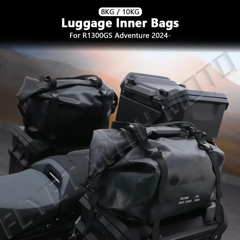 Para bmw r1300gs aventura r 1300 gsa r 1300 gs adv acessórios da motocicleta caso de alumínio forro saco caixa bagagem sacos internos 2024