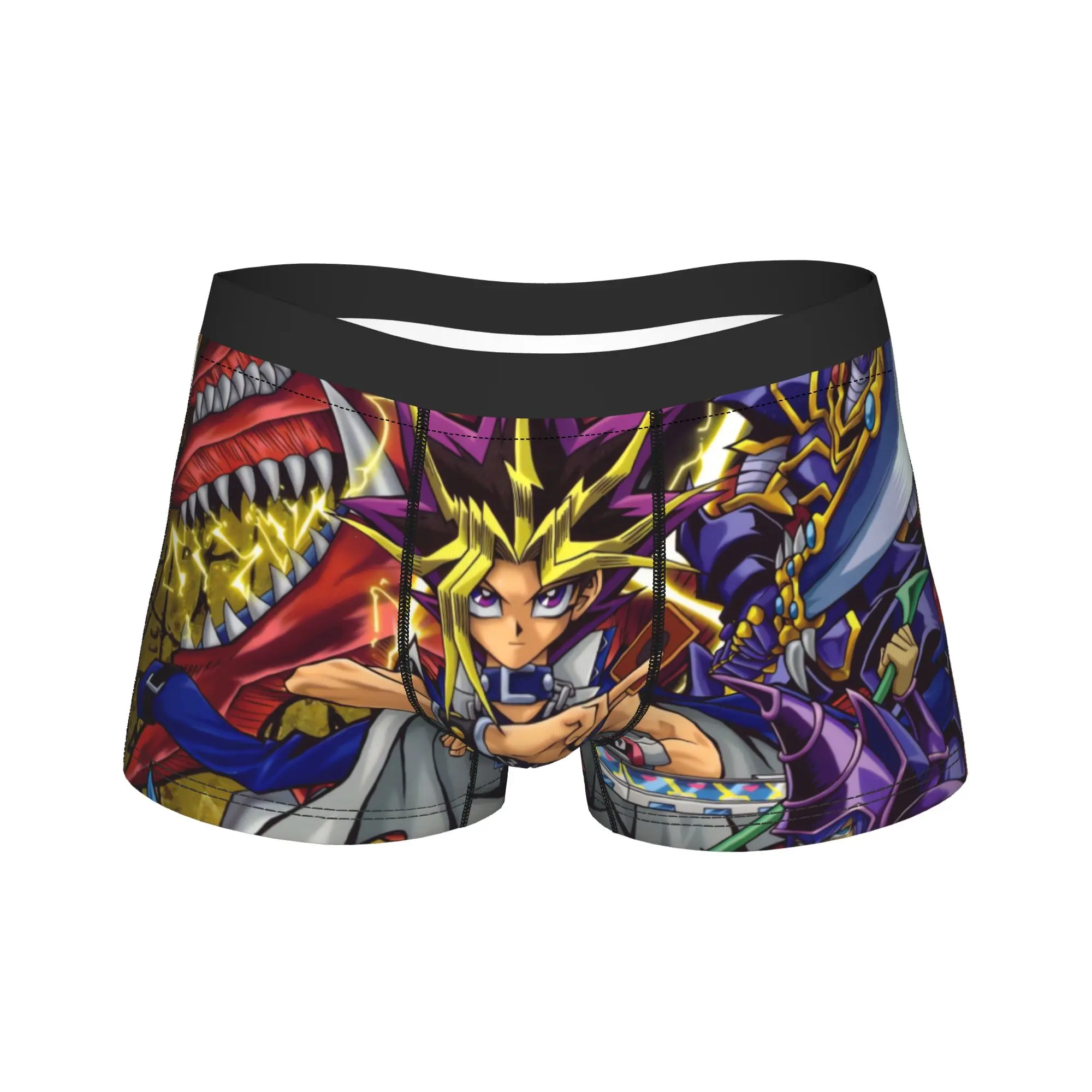 Yu-Gi-Oh Underwear  Design Trunk Hot Sale Male Underpants Breathable Boxer Brief Birthday Present