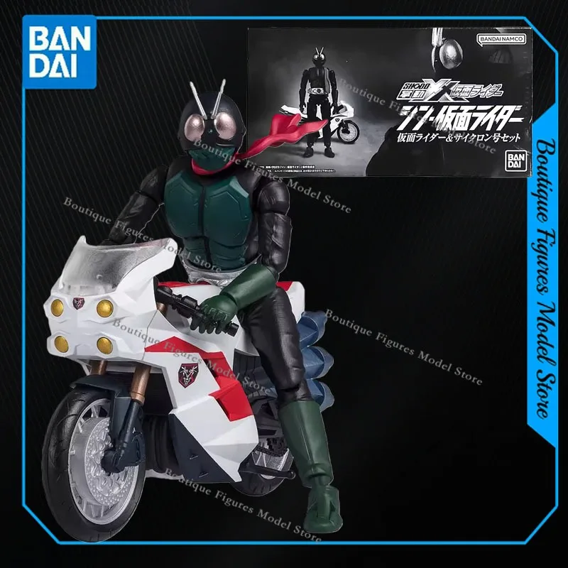 بانداي الأصلي SHODD XX كامين رايدر 1 إعصار عمل شخصيات كرتونية نموذج جمع هدية لعب الاطفال الحلي