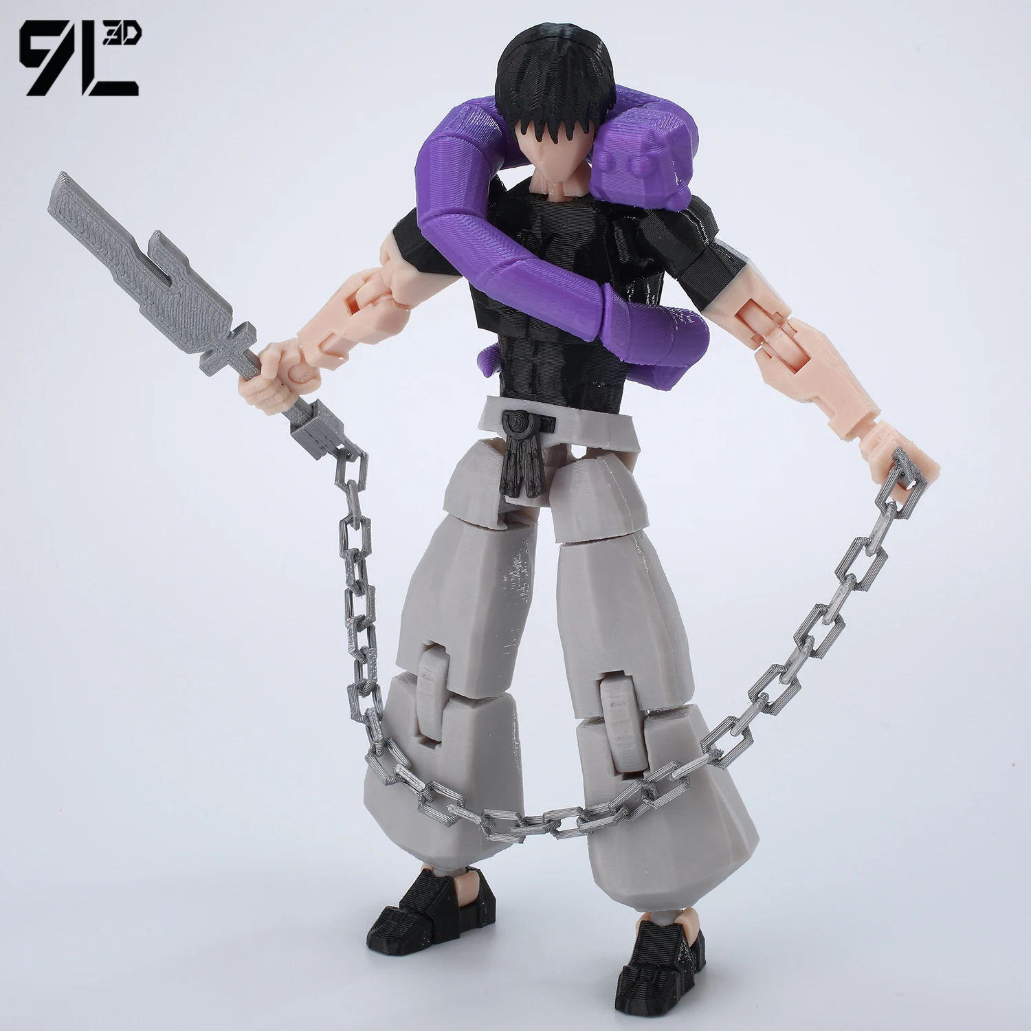 9L3D Baskılı Jujutsu Kaisen Fu - Anime Merchandise Solo Leveling incelemesi ve fiyatı