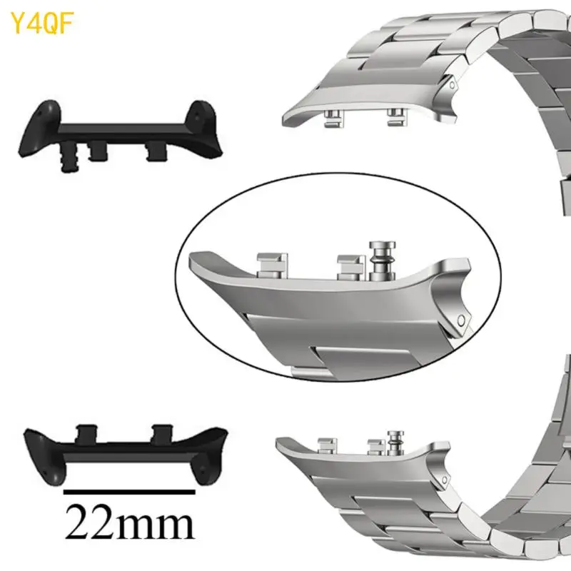 y4qf strong metal straps connector adapter presention connector connector sucesx watch watch lock able to smartwatch smartwatch