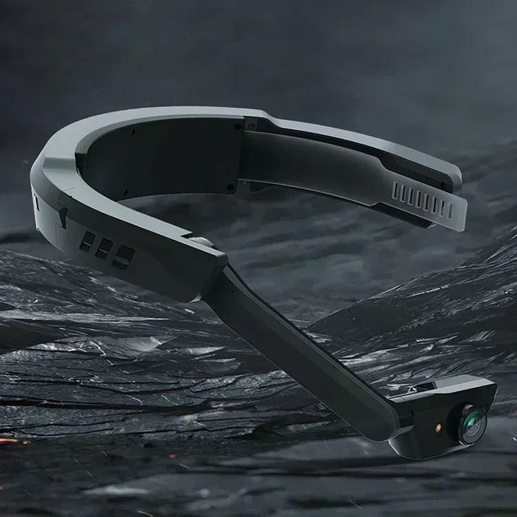 2025 NEW AI Camcorders Solution Custom WiFi APP Control 4K HD Wearable Waterproof Head Mounted Action Sports Camera with EIS