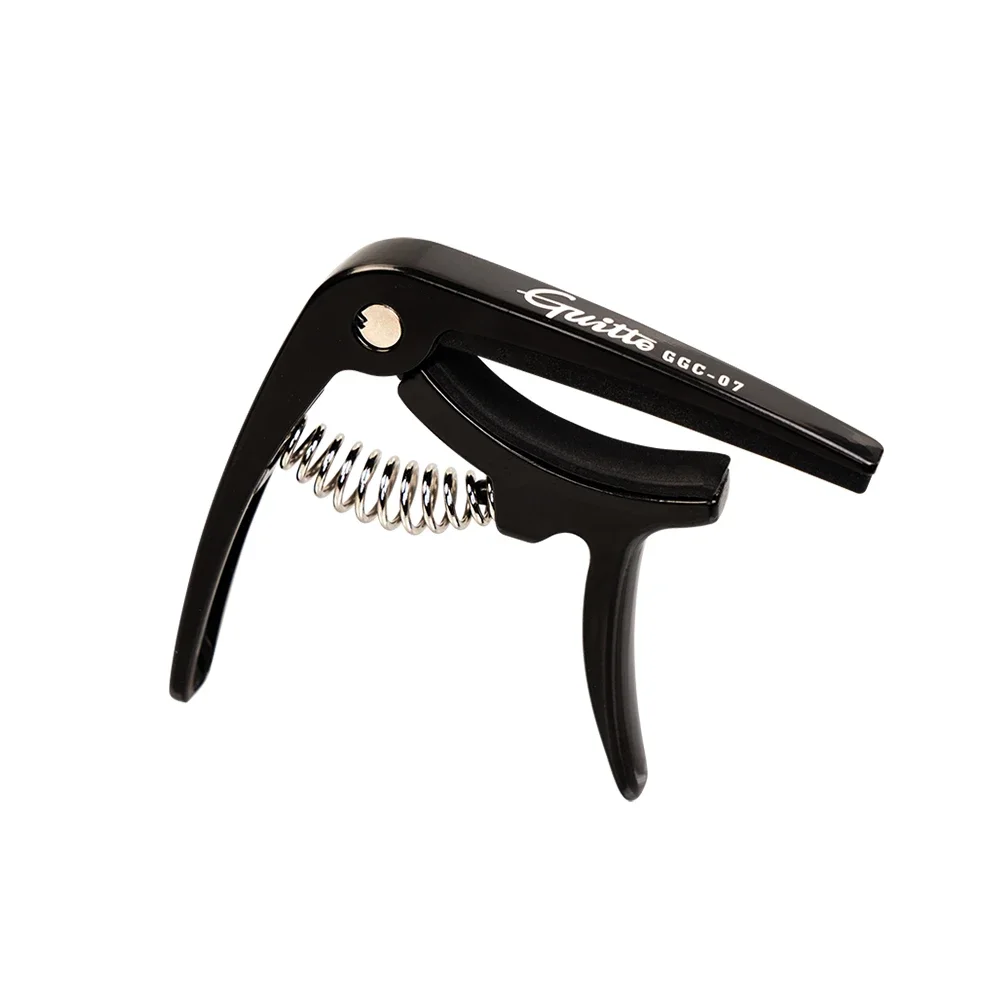 GUITTO GGC-07 Ukulele Capo Quick Zinc Alloy Ukelele Change Tuning Clamp 4 Strings Hawaii Guitar Capo Guitar Parts & Accessories