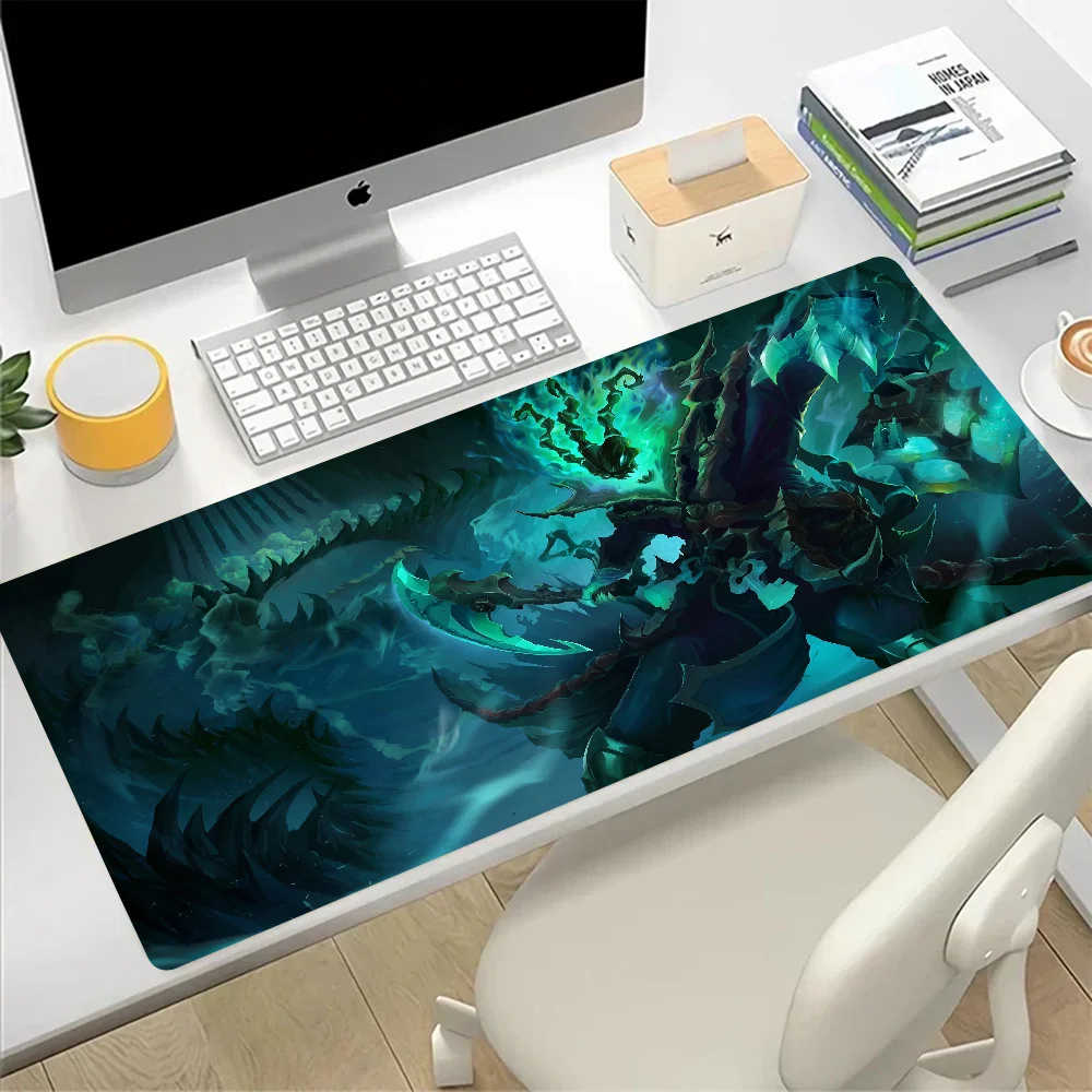 League of Legends Thresh Large Mouse Pad Gaming Mousepad PC Gamer Computer Office Mouse Mat XXL Laptop Keyboard Mat Desk Pad