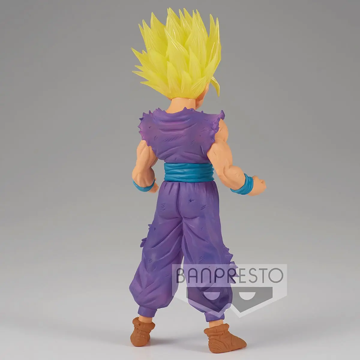 Dragon Ball Z Son Gohan CLEARISE Figure Super Saiyan 2 Japan Anime BANPRESTO 5.9-Inch Collectible PVC Figure