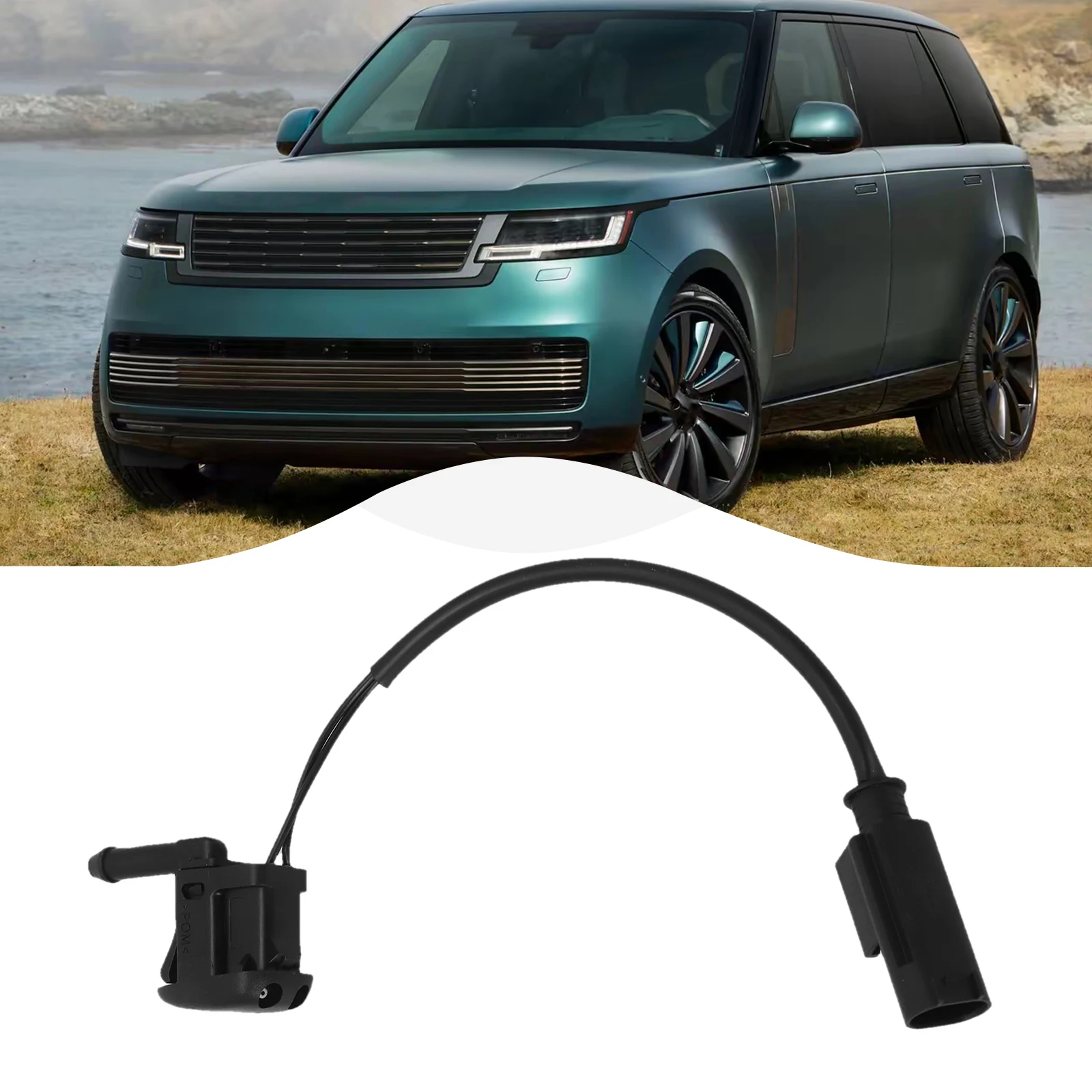 

Windscreen Washer Nozzle Replacement Compatible with For Range Rover L322 2002 2012 Ensures Clear Driving Vision