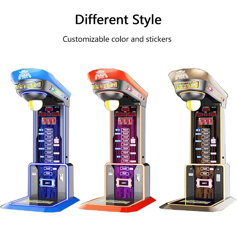 2026 New FL Wholesale Boxing Punch Machine Arcade Outdoor Punching Machine Kit Ultimate Big Punch Boxing Make Money Customized