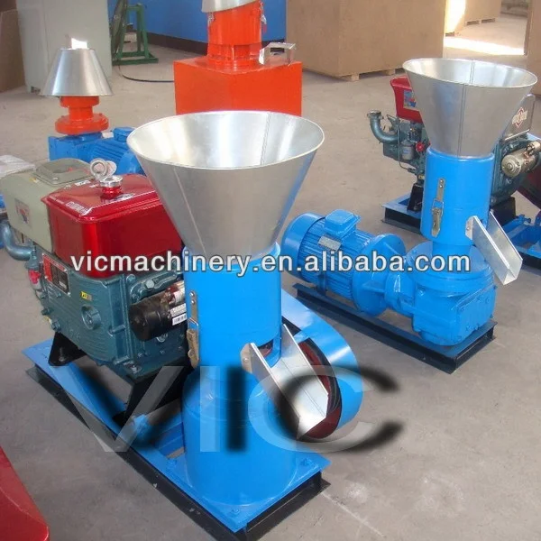 Efficient mini animal feed pellet machine