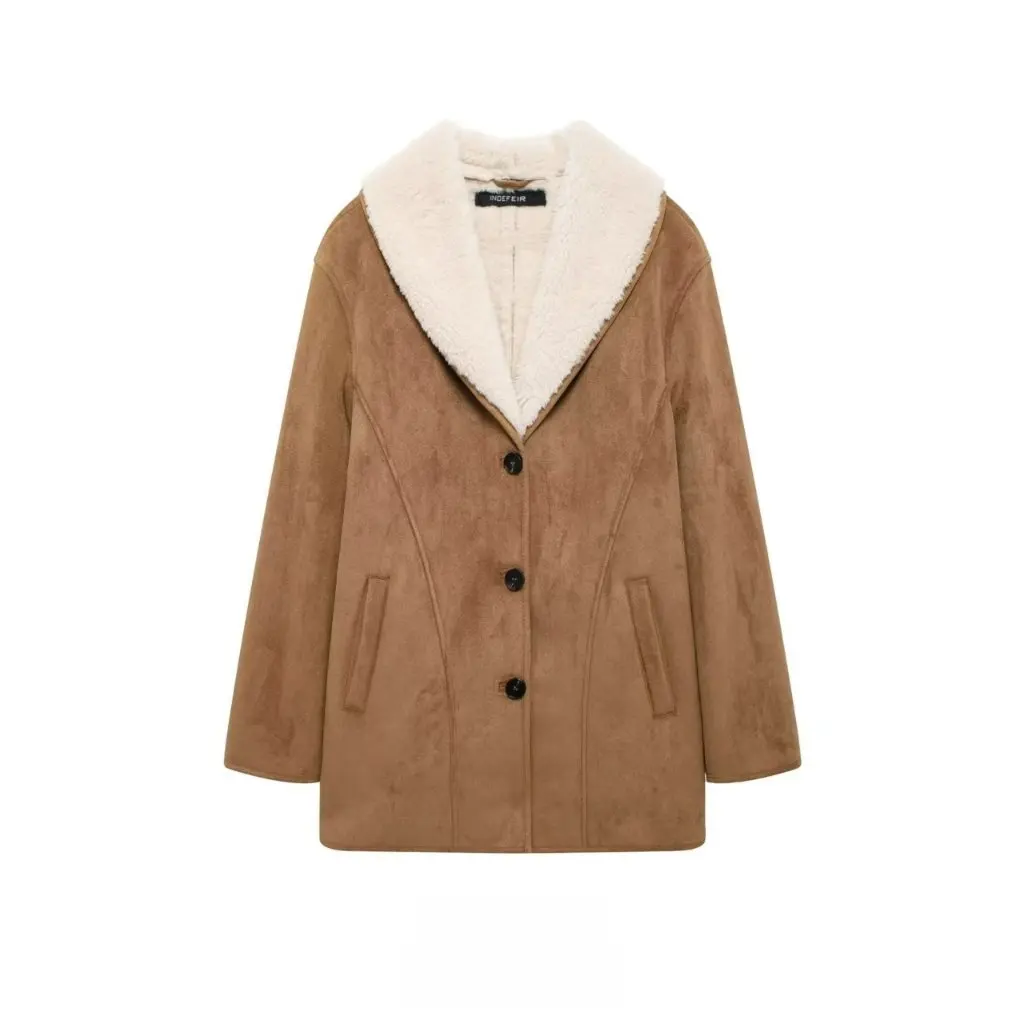 

Women's Double-Sided Long Coat for Autumn Winter Street Fashion Outerwear European American Style by Trade