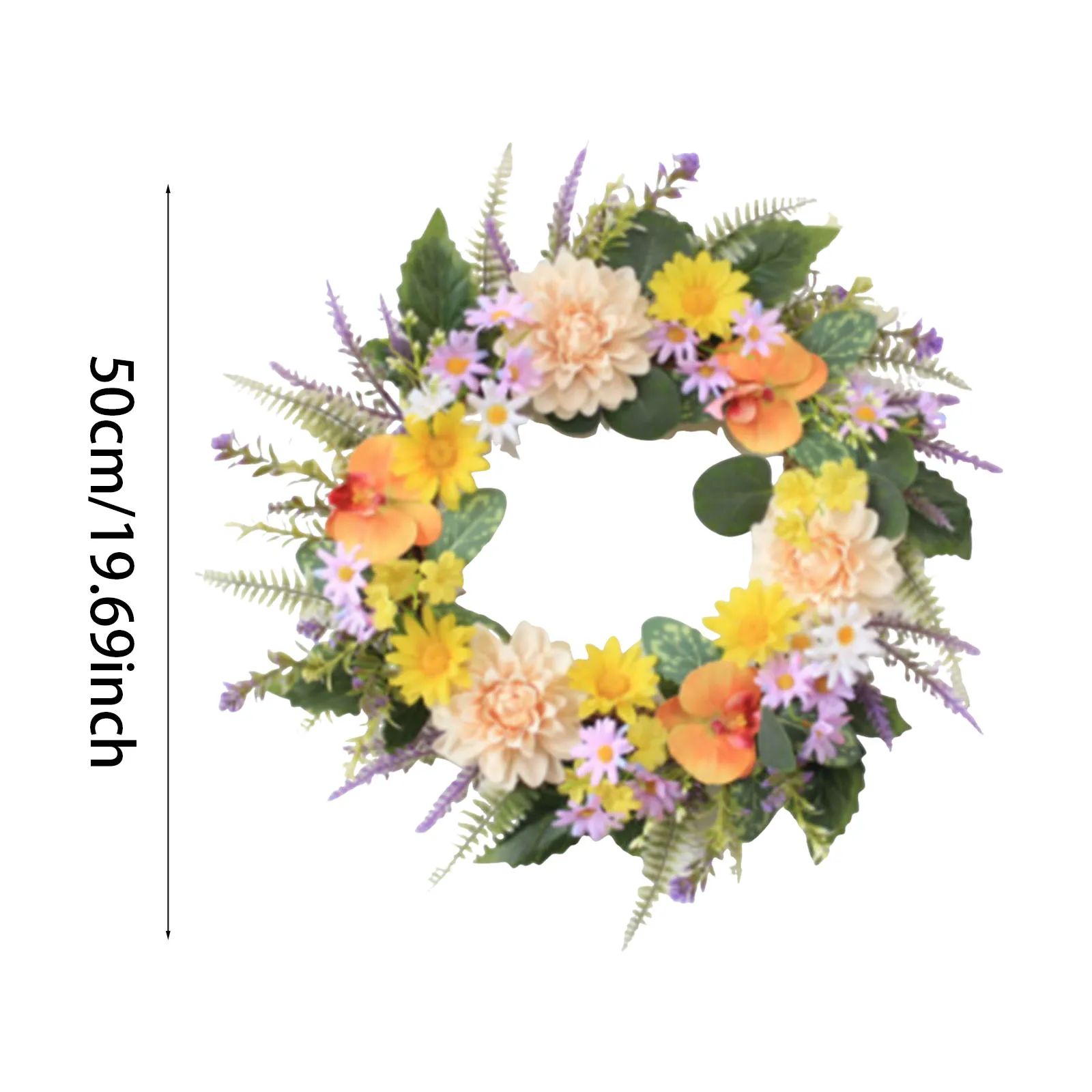 زهور الربيع الرفيعة مناسبة لمختلف أنشطة الحفلات، لوازم ذات ربطة إكليل عيد الميلاد الداخلي