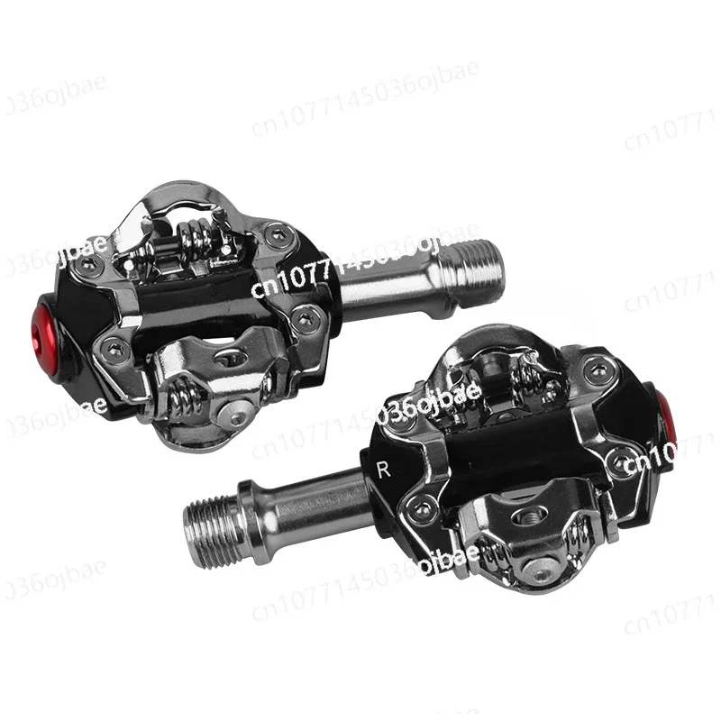 Mountain Bike Self-locking Lock Pedal P20 Double-sided Aluminum Alloy Pedal Paylin Bearing Lock Pedal with Lock Piece