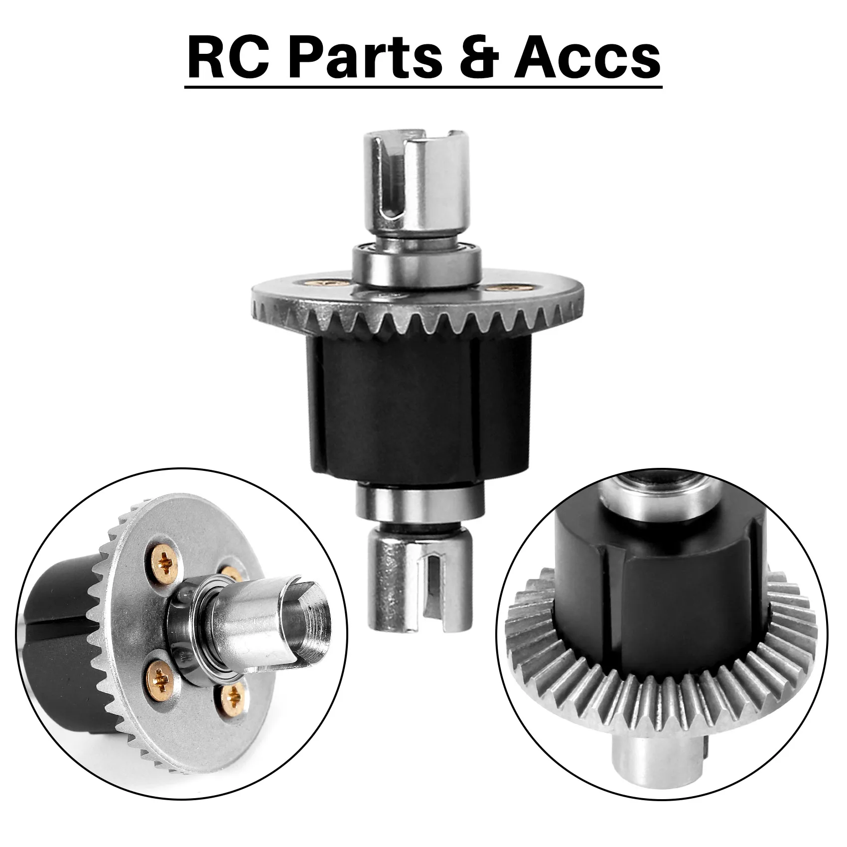 

A15M RC DIY Запчасти для A959 A979 A959-B A979-B RC Автомобиль Металлические аксессуары для обновления Металлический дифференциал A949-23 A949-24,A