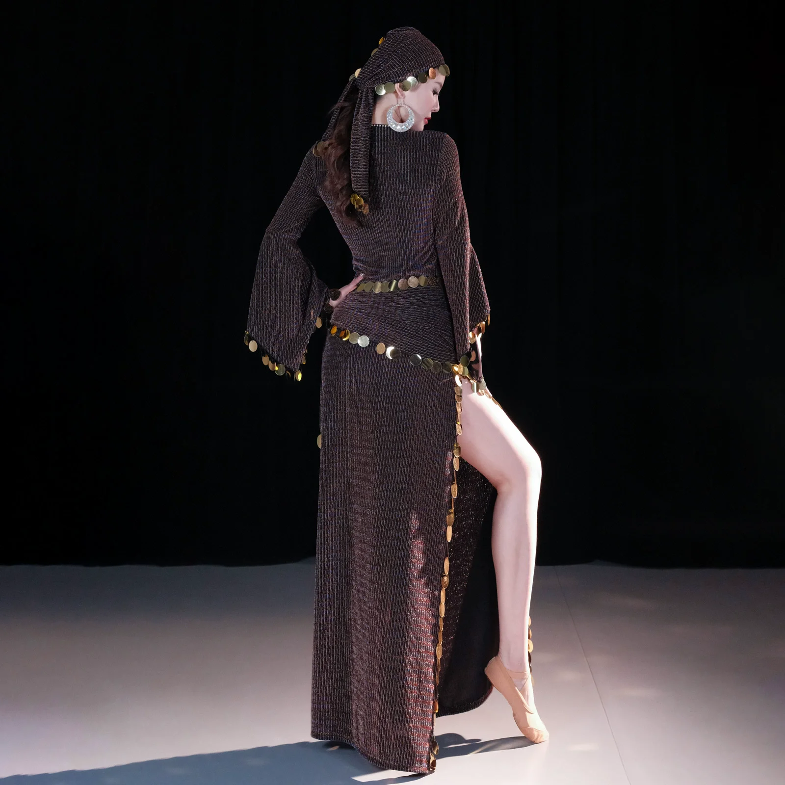 فستان Saidi الجديد لعام 2025 للرقص الشرقي للنساء أزياء الرقص الشرقي ملابس الرقص المنافسة