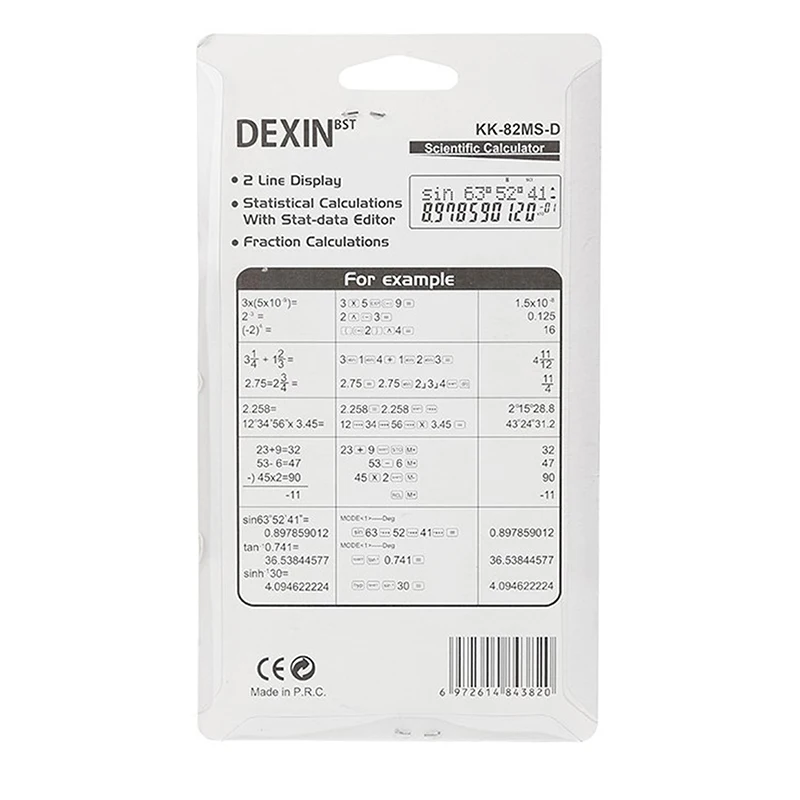 1Pc Of School Engineering Science Calculator Student Fixed Calculation Tool Examination Creative Color Calculator Learning Tool