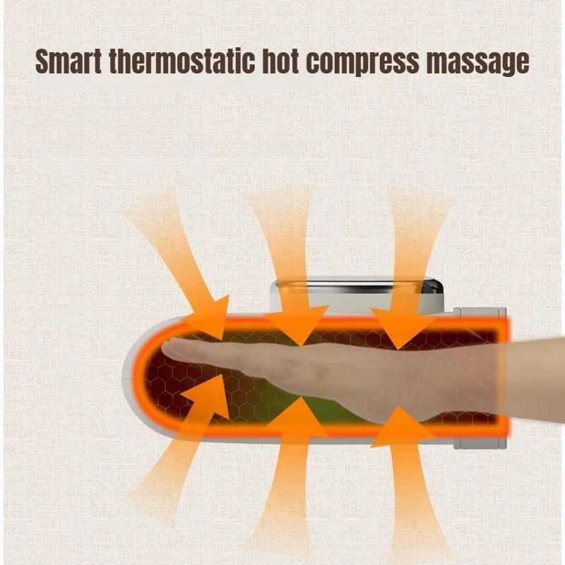 Hand Massager with Airbag Compression Finger Wrist Palm Massage Machine Vibration Glove for Hand Muscle Relax Gift for Frind image 3