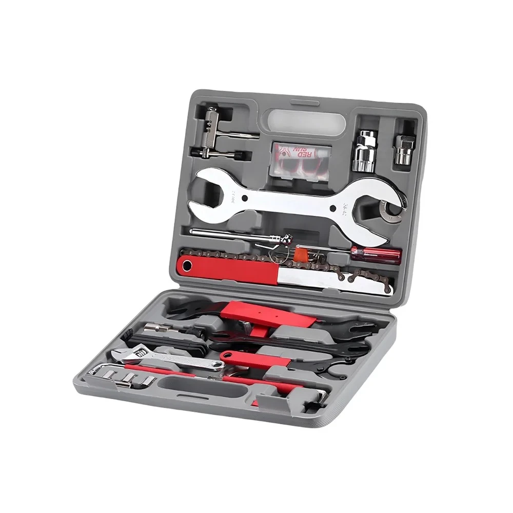 Multi-functional Bicycle Repair Toolbox FZ044 Complete Set Of Large Repair And Maintenance Tools