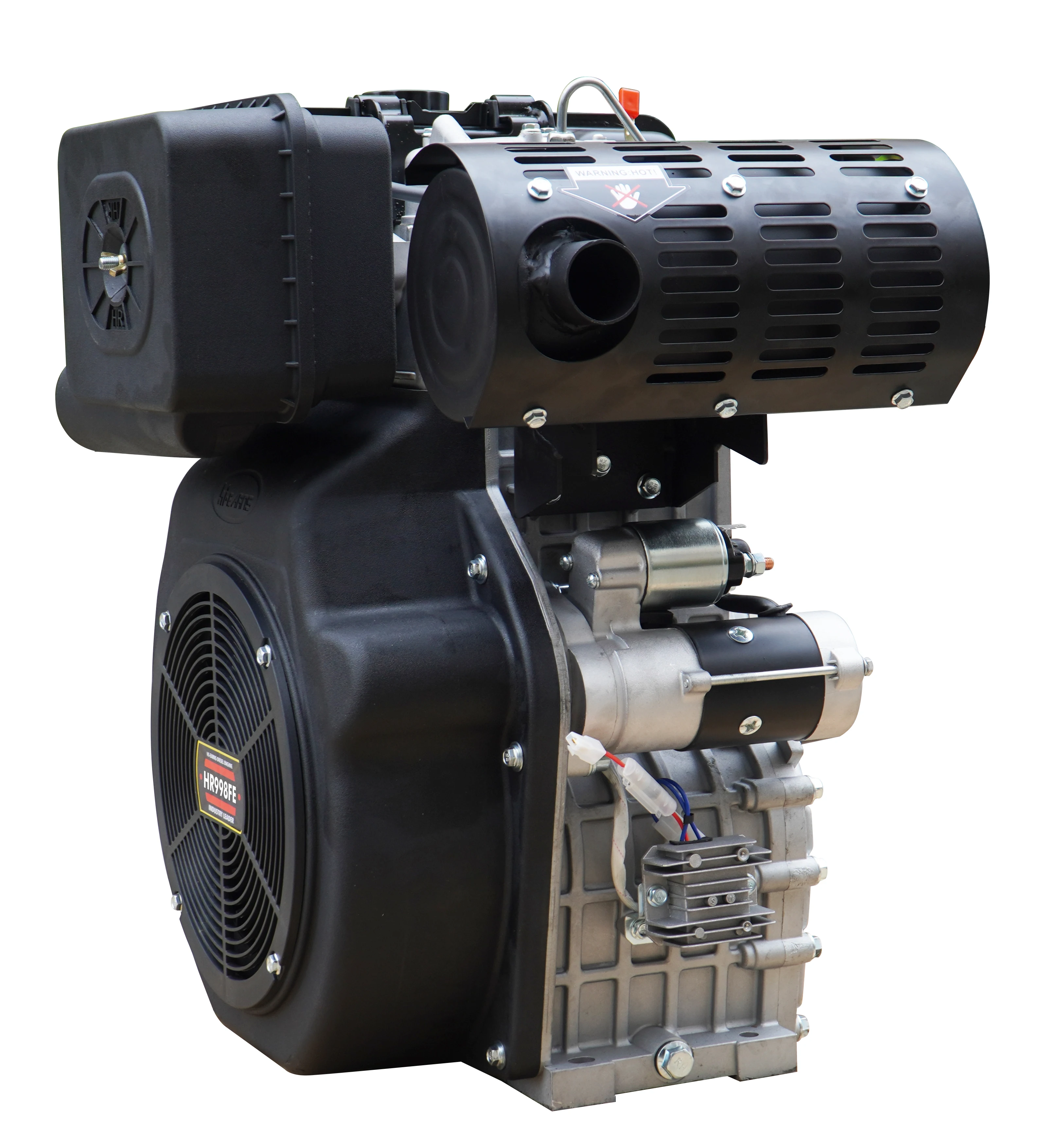 HR998F 25hp Air Cooled Single Cylinder Diesel Engine Power