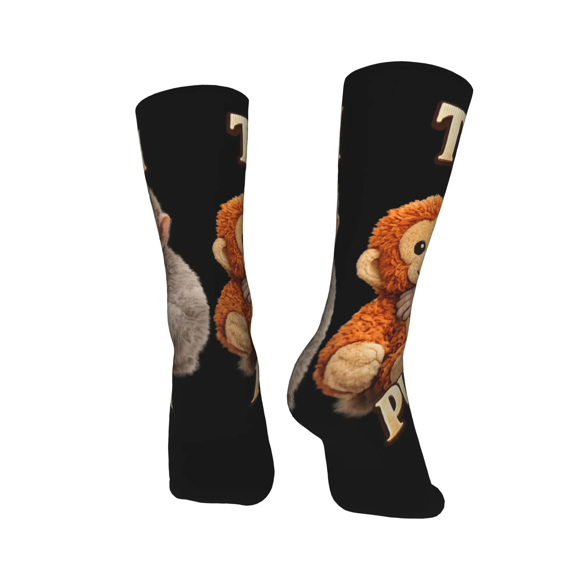 Monkey Team Punch Stockings  Design Retro Socks Autumn Anti-Slip Socks Unisex Men Outdoor Sports High Quality Socks view 4